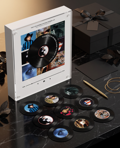 Garth Brooks music player box – marble gift scene