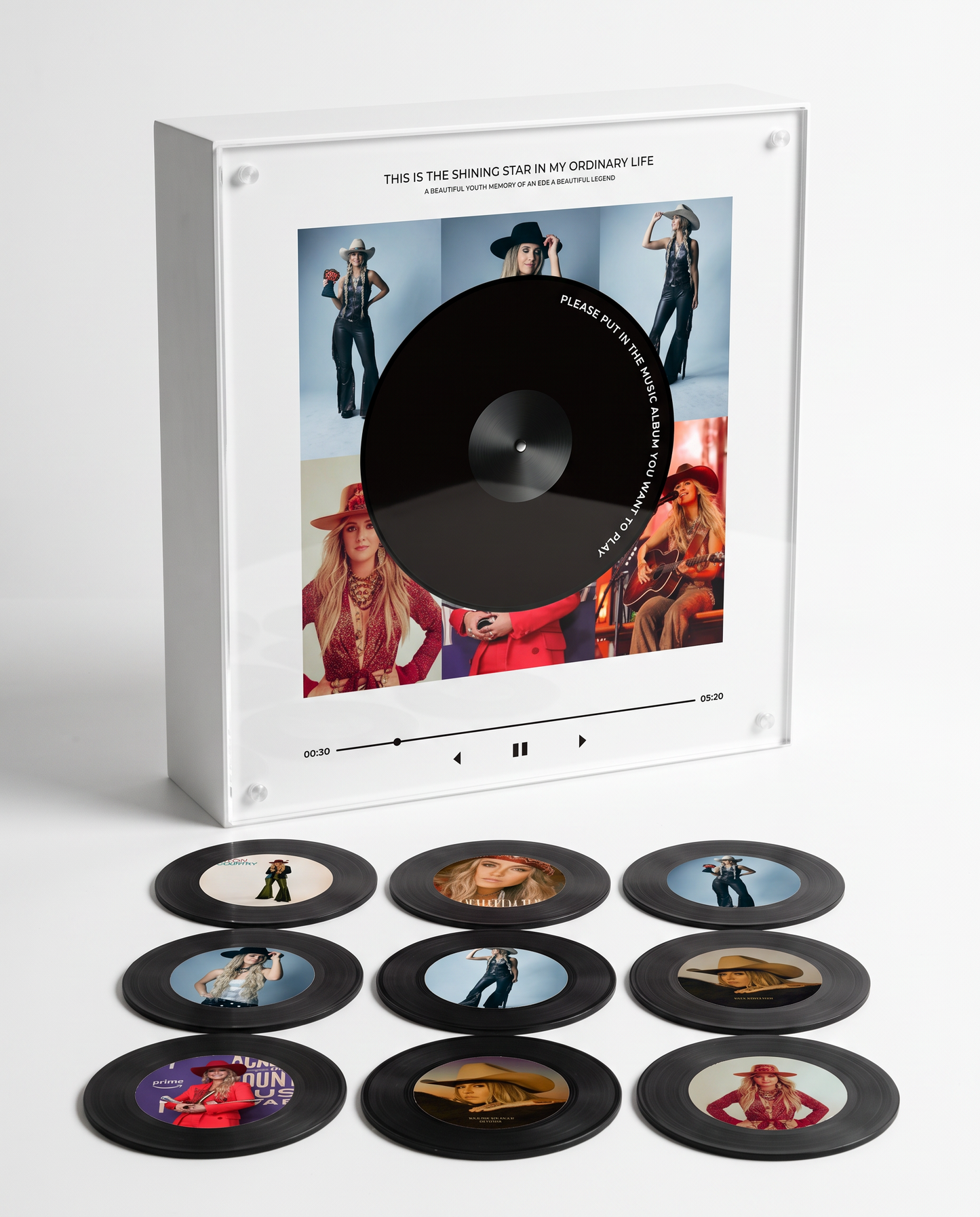 L.W. – Bell Bottom Country music player, white studio