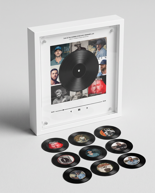 Riley Green music player box – white studio