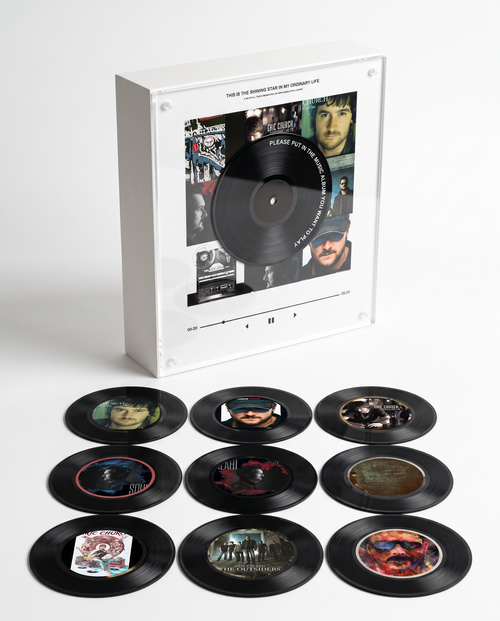 Eric Church music player box – white studio