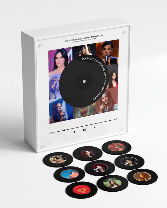 Kacey Musgraves music player box – white studio